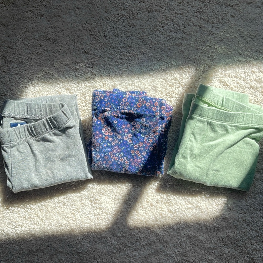 Set of 3 Girls Leggings Pants